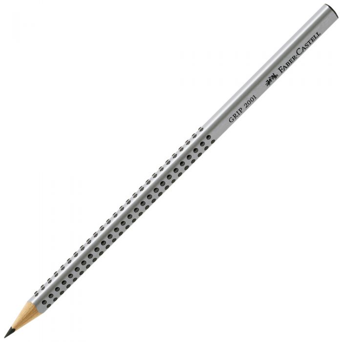 Faber-Castell Pencil Grip silver 2H 
